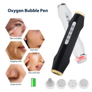 Portable Handheld Rechargeable CO2 Oxygen Bubble Device