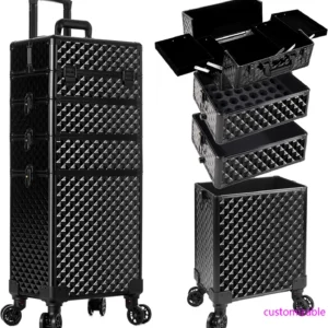 Rolling Makeup Train Case